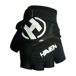 HAVEN Cycling fingerless gloves - DEMO  - black/white
