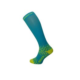 HAVEN Cycling knee-socks - EVOTEC COMAX - blue/yellow