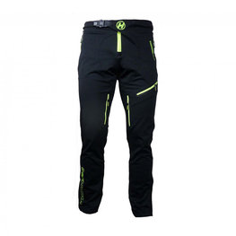 HAVEN Cycling long trousers withot bib - ENERGIZER POLAR - green/black