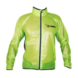HAVEN Cycling rain jacket - RAINSHIELD - green/black