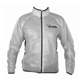HAVEN Cycling rain jacket - RAINSHIELD - white/black