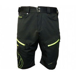 HAVEN Cycling shorts without bib - NAVAHO SLIMFIT - black/green