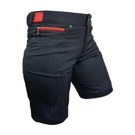 HAVEN Cycling shorts without bib - AMAZON LADY - black/red