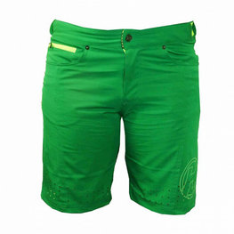 HAVEN Cycling shorts without bib - AMAZON - green/yellow