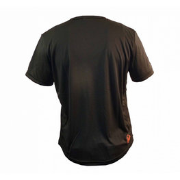 HAVEN Cycling short sleeve t-shirt - NAVAHO II MTB - black/red