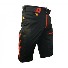 HAVEN Cycling shorts without bib - SINGLETRAIL HMS - black/red