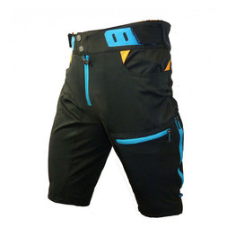 HAVEN Cycling shorts without bib - SINGLETRAIL HMS - blue/black