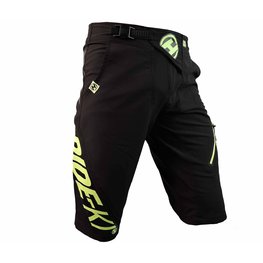 HAVEN Cycling shorts without bib - RIDE-KI SHORT - green/black