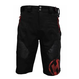 HAVEN Cycling shorts without bib - RAINBRAIN - black/red
