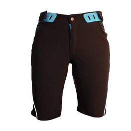 HAVEN Cycling shorts without bib - SINGLETRAIL LADY - black/blue