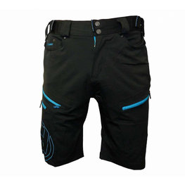 HAVEN Cycling shorts without bib - NAVAHO SLIMFIT - black/blue