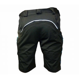 HAVEN Cycling shorts without bib - NAVAHO SLIMFIT - black/blue