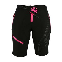 HAVEN Cycling shorts without bib - ENERGY LADY - pink/black