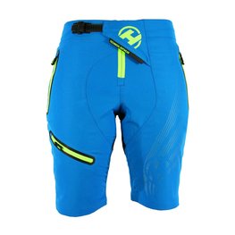 HAVEN Cycling shorts without bib - ENERGY LADY - blue/yellow