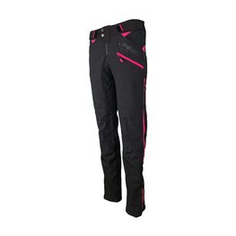 HAVEN Cycling long trousers withot bib - TRINITY - black/pink