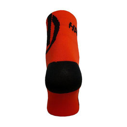 HAVEN Cyclingclassic socks - LITE SILVER NEO - black/red