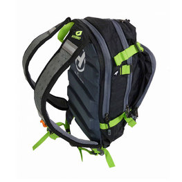 HAVEN backpack - LUMINITE II 12L - black/green