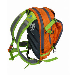 HAVEN backpack - LUMINITE II 12L - orange/light blue/green