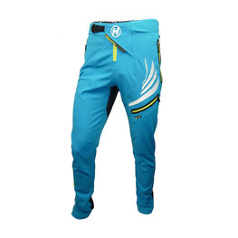 HAVEN Cycling long trousers withot bib - ENERGIZER LONG  - green/blue