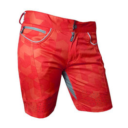 HAVEN Cycling shorts without bib - PEARL NEO LADY - red