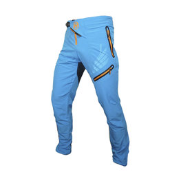 HAVEN Cycling long trousers withot bib - ENERGIZER LONG  - orange/blue