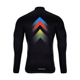 HOLOKOLO Cycling winter long sleeve jersey - HYPER WINTER  - black/multicolour