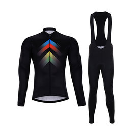 HOLOKOLO Cycling winter set - HYPER WINTER  - multicolour/black