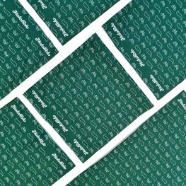 Cycling neckwarmer - VERDURE - white/green