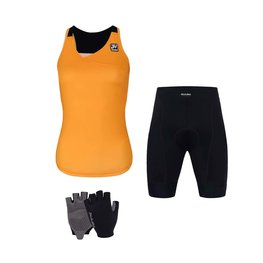 HOLOKOLO Cycling mega sets - ENERGY LADY - orange/black