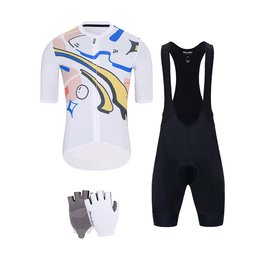 HOLOKOLO Cycling mega sets - UNIVERSE ELITE - white/multicolour/black