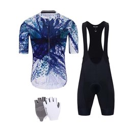 HOLOKOLO Cycling mega sets - TRACES ELITE - white/blue/black
