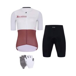 HOLOKOLO Cycling mega sets - VIBES LADY - white/black/red