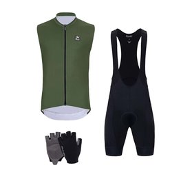 HOLOKOLO Cycling mega sets - AIRFLOW - green/black