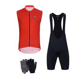 HOLOKOLO Cycling mega sets - AIRFLOW - black/red