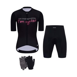 HOLOKOLO Cycling mega sets - CYCLIST ELITE LADY - black