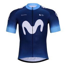 BONAVELO Cycling short sleeve jersey - MOVISTAR 2024 - blue