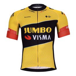 BONAVELO Cycling short sleeve jersey and shorts - JUMBO-VISMA 2023 - yellow/black