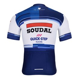 BONAVELO Cycling short sleeve jersey - SOUDAL QUICK-STEP 24 - white/blue