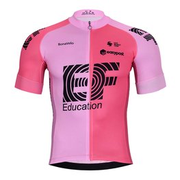 BONAVELO Cycling short sleeve jersey and shorts - EDUCATION-EASYPOST24 - black/pink
