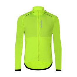 HOLOKOLO Cycling windproof jacket - NEON II - yellow