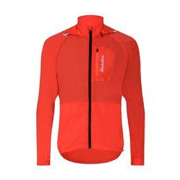 HOLOKOLO Cycling windproof jacket - WIND/RAIN - red