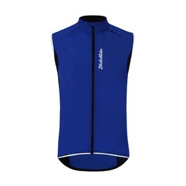 HOLOKOLO Cycling gilet - WIND/RAIN - blue