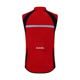 HOLOKOLO Cycling gilet - BREATH - black/red