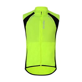 HOLOKOLO Cycling gilet - BREATH - yellow/black