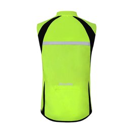 HOLOKOLO Cycling gilet - BREATH - yellow/black