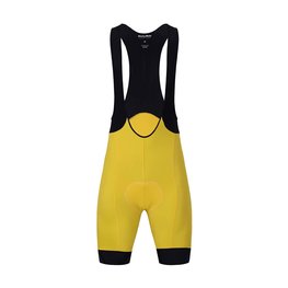 HOLOKOLO Cycling bib shorts - ELITE - yellow/black