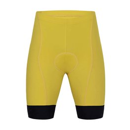HOLOKOLO Cycling shorts without bib - ELITE - black/yellow