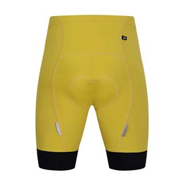 HOLOKOLO Cycling shorts without bib - ELITE - black/yellow