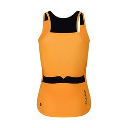 HOLOKOLO Cycling sleeveless jersey - ENERGY LADY - black/orange
