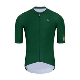 HOLOKOLO Cycling short sleeve jersey - VICTORIOUS GOLD - green